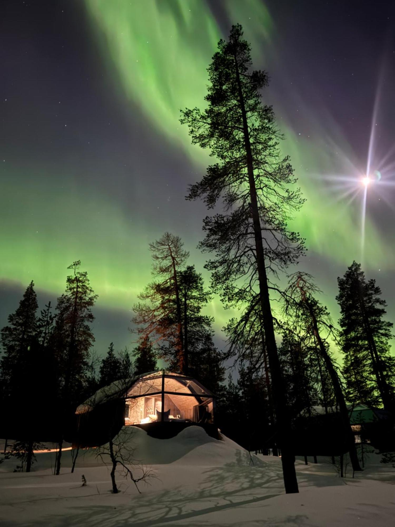 Aurora Queen Resort Igloos Saariselkä Exterior foto