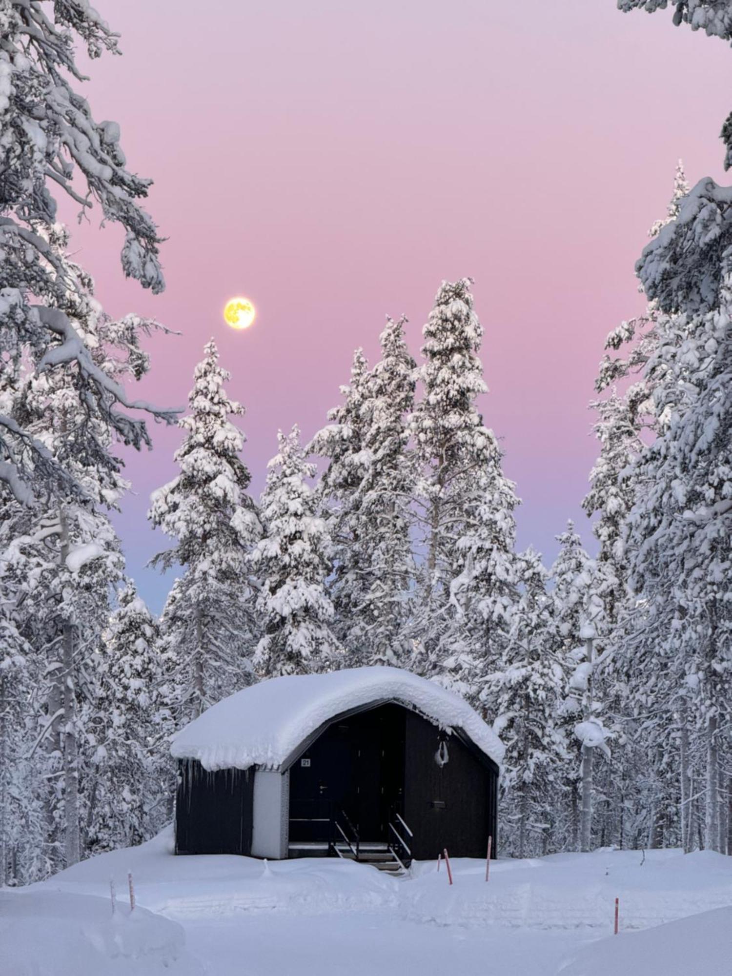 Aurora Queen Resort Igloos Saariselkä Exterior foto