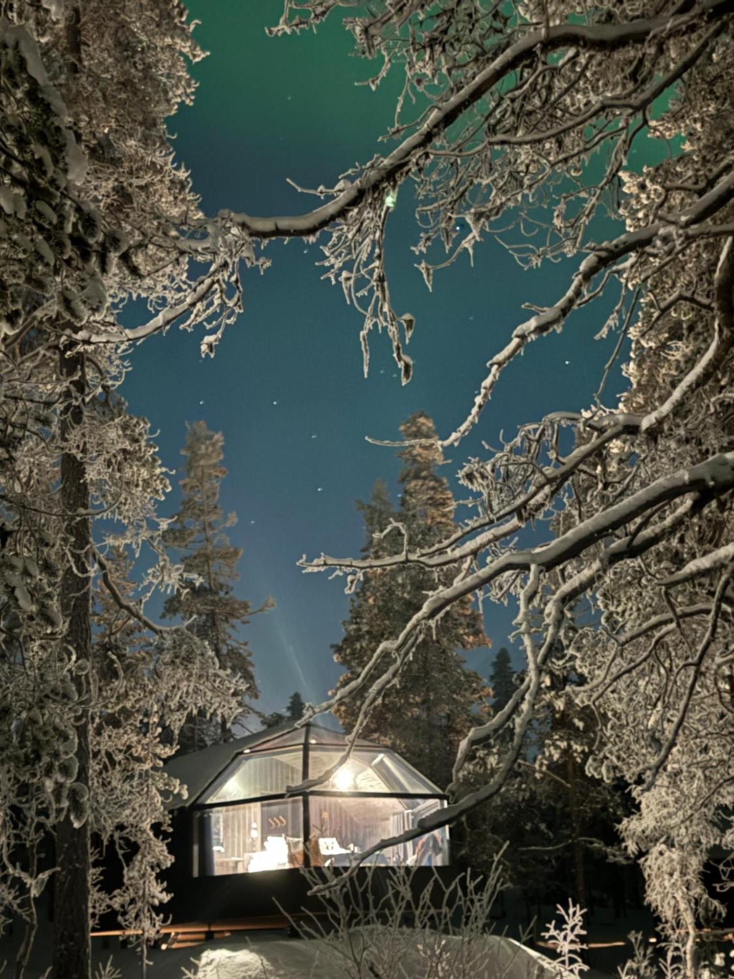 Aurora Queen Resort Igloos Saariselkä Exterior foto