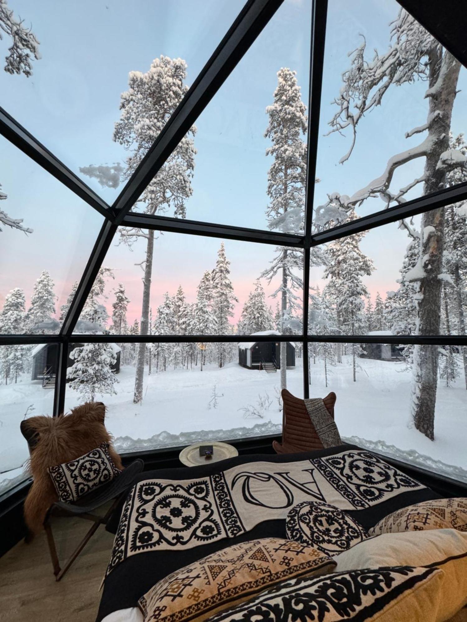 Aurora Queen Resort Igloos Saariselkä Exterior foto