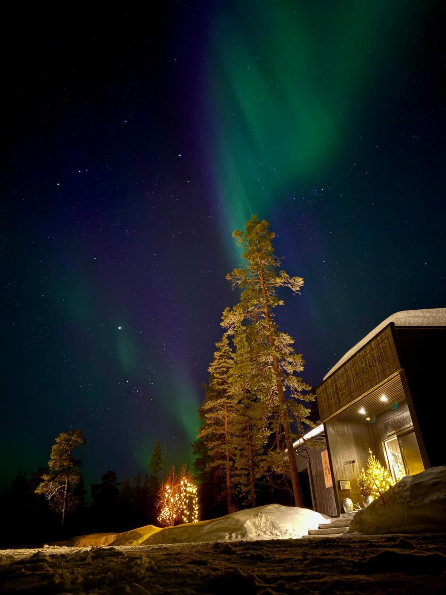 Aurora Queen Resort Igloos Saariselkä Exterior foto