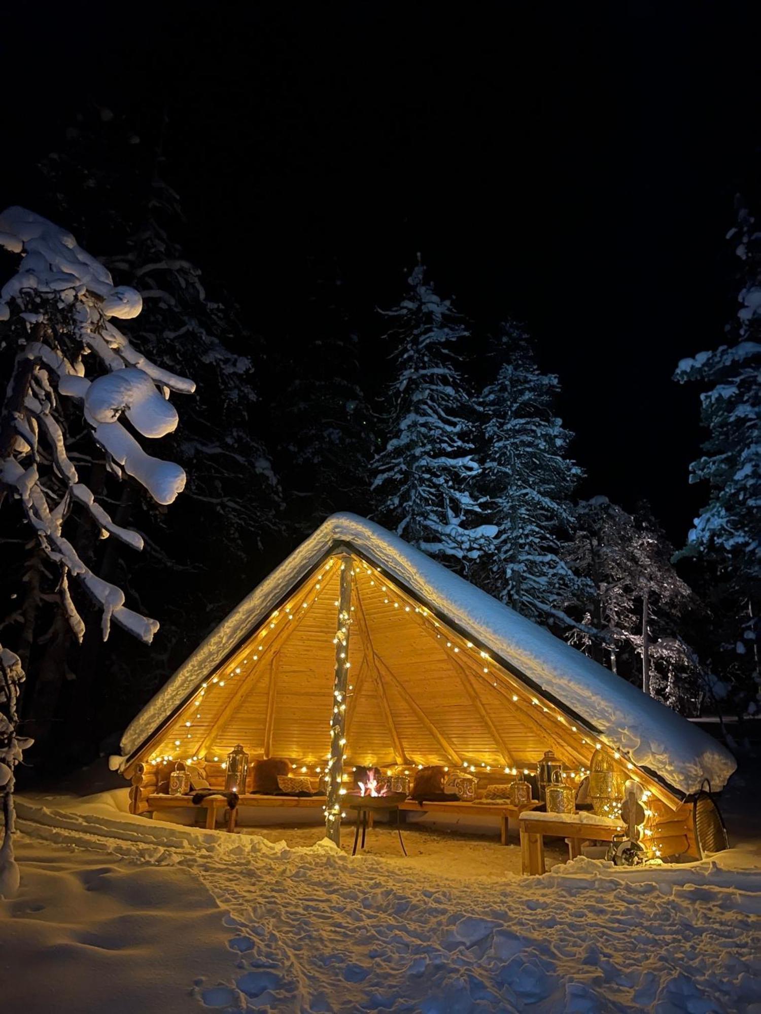 Aurora Queen Resort Igloos Saariselkä Exterior foto
