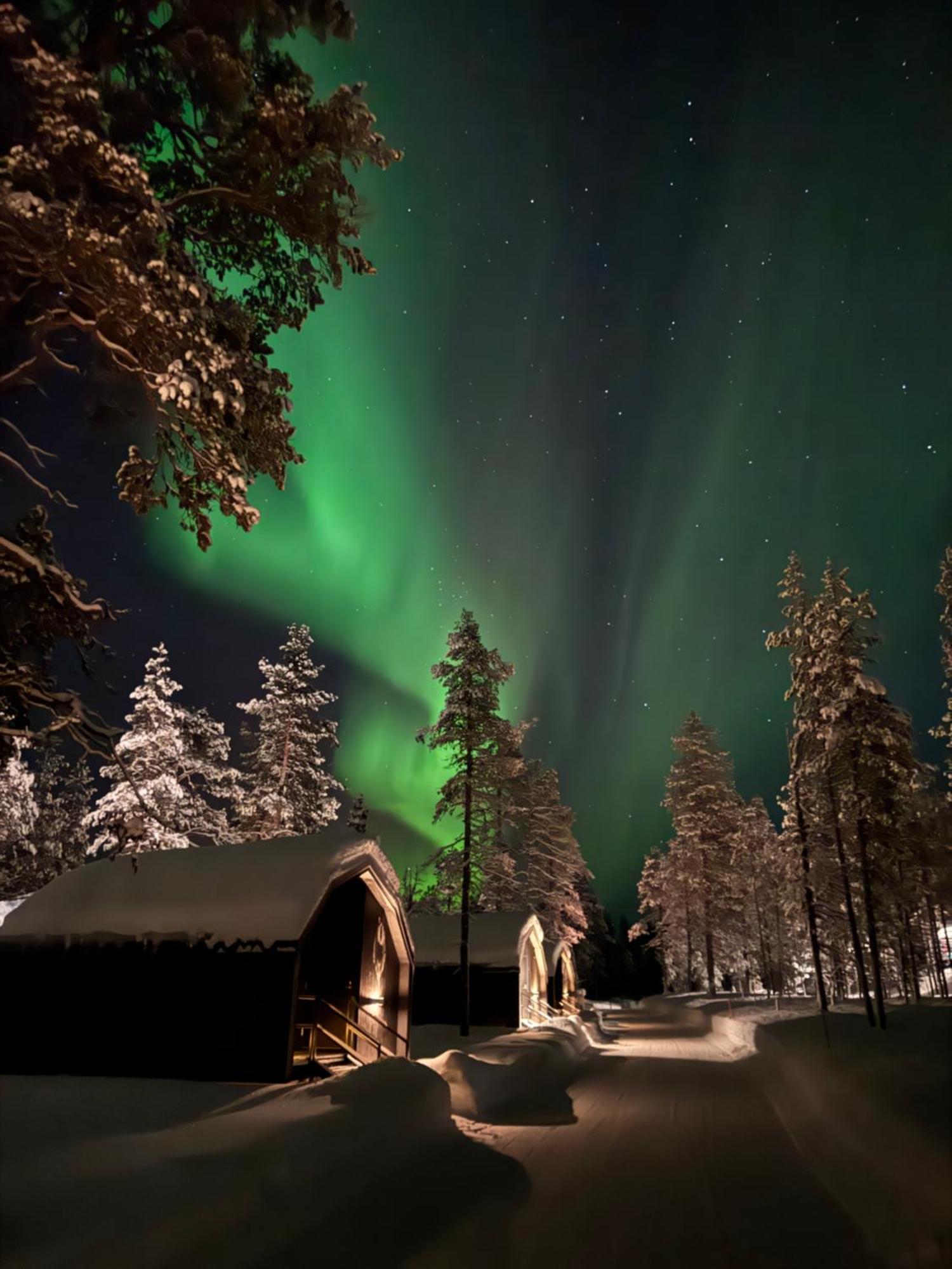 Aurora Queen Resort Igloos Saariselkä Exterior foto
